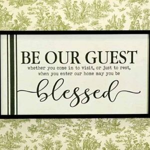Be Our Guest Wall Art